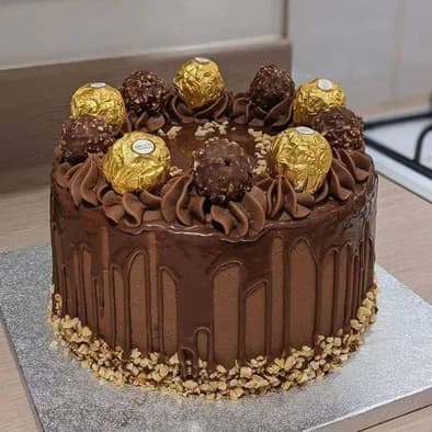 Chocolate Ferrero Rocher Cake
