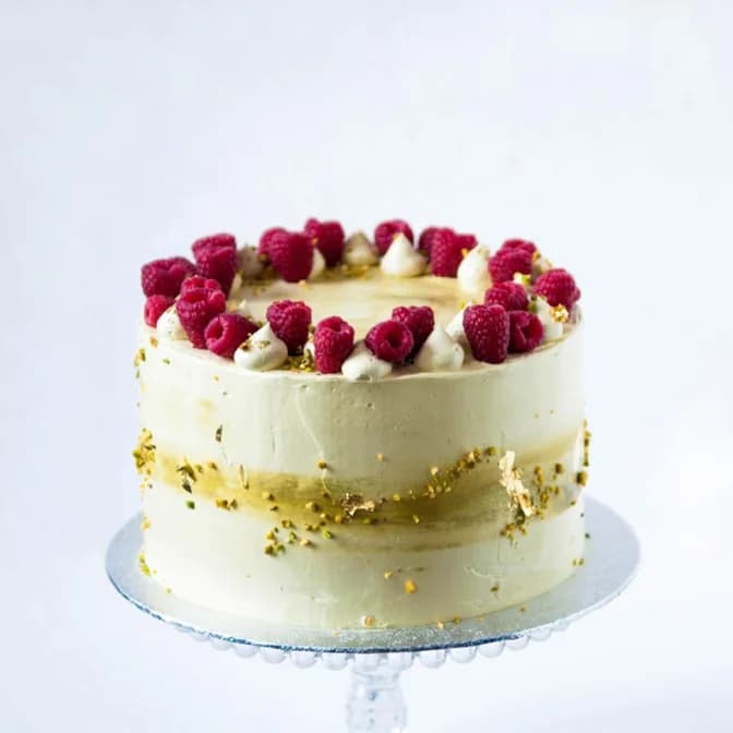Pistachio Raspberry